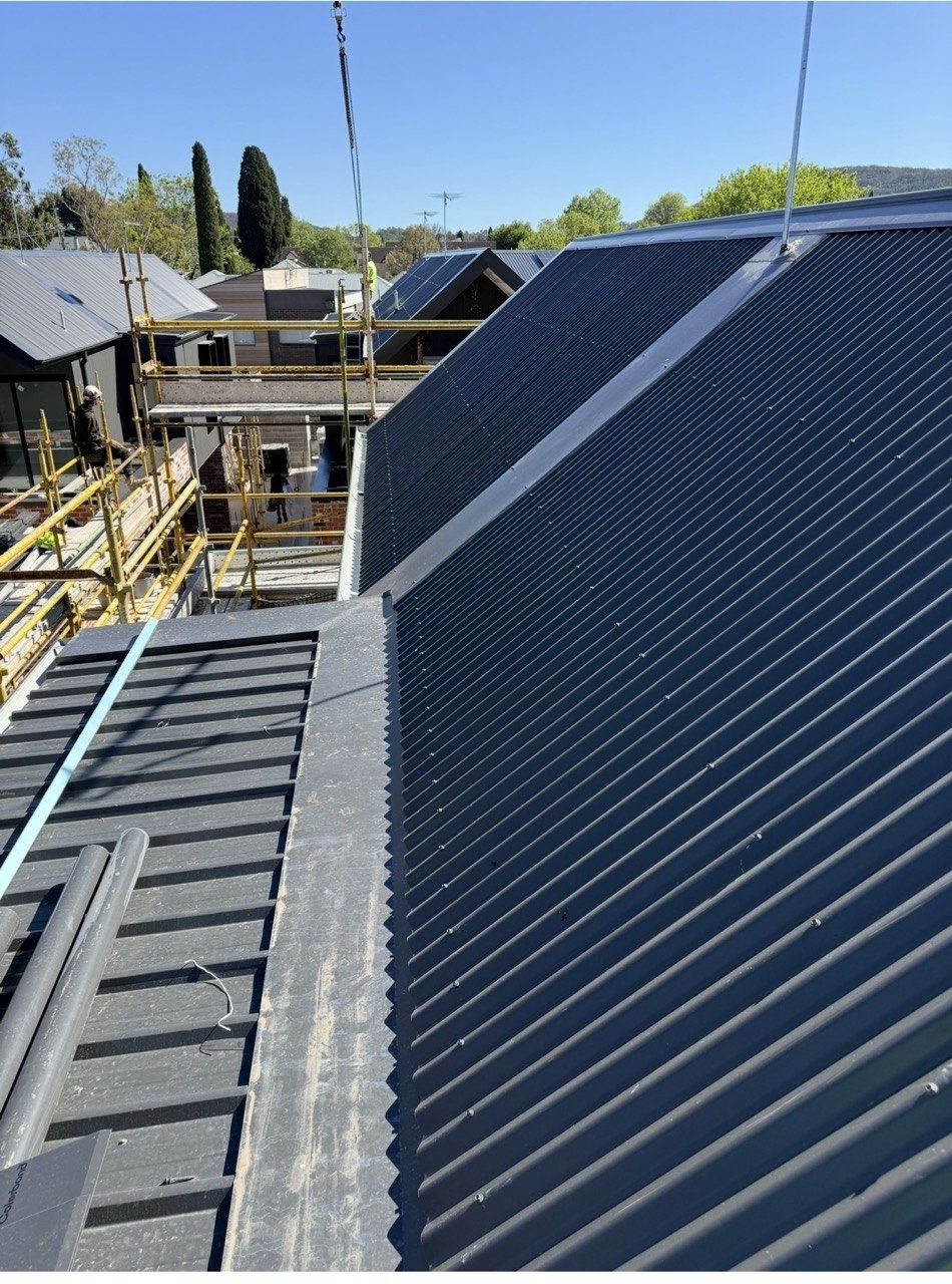 New corrugated roof installation, Sydney